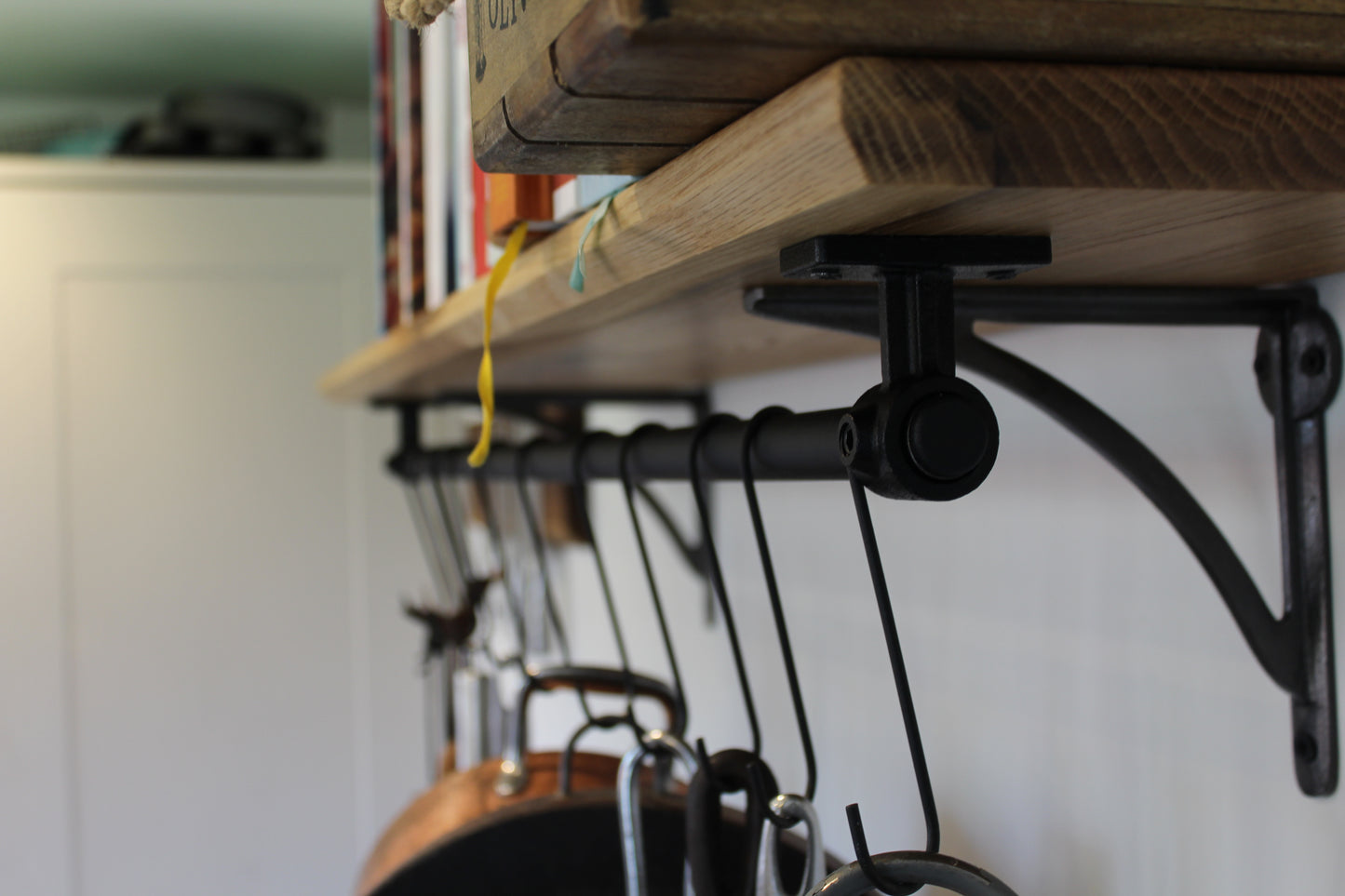 Oak Pot Rack