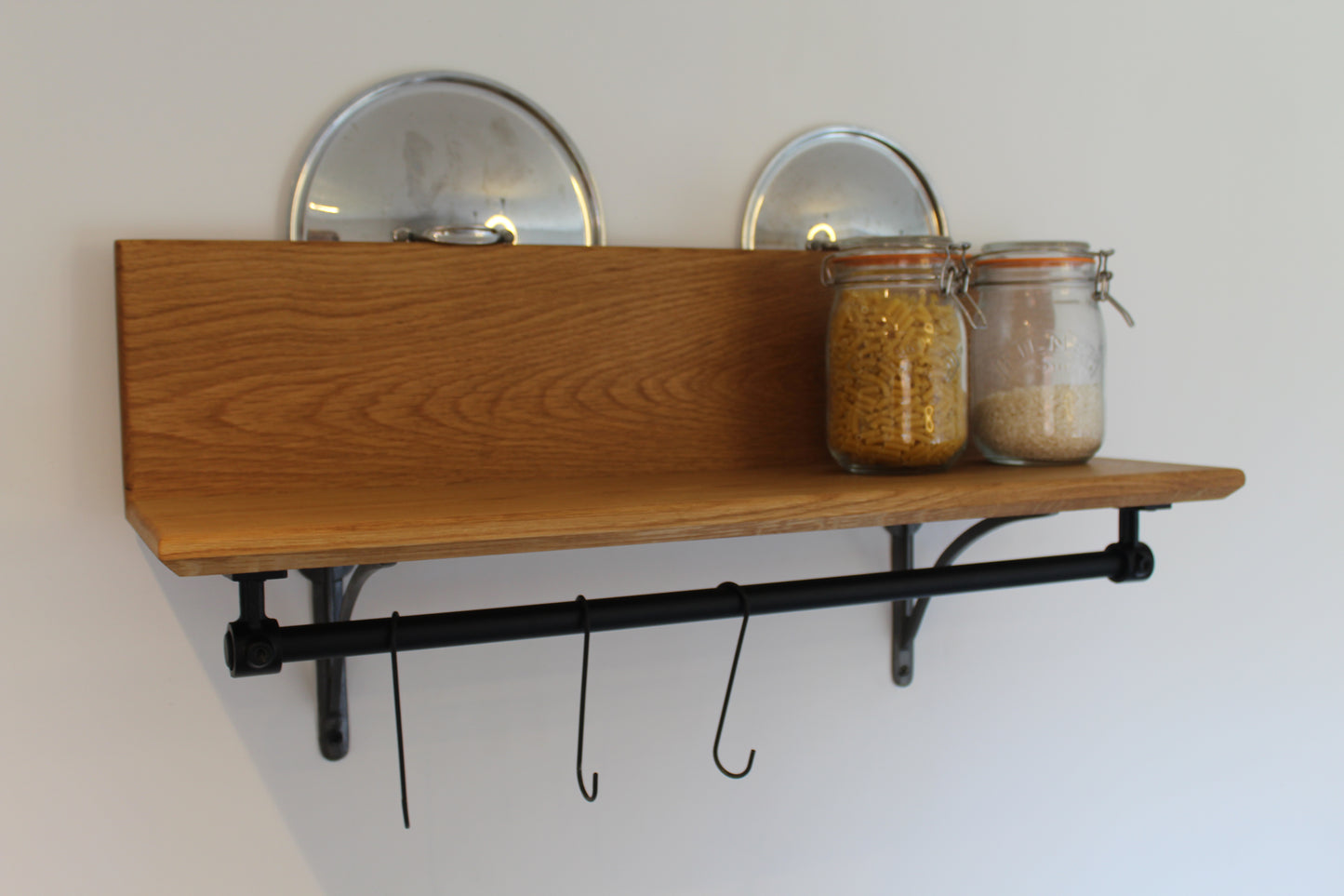 Oak Pot Rack