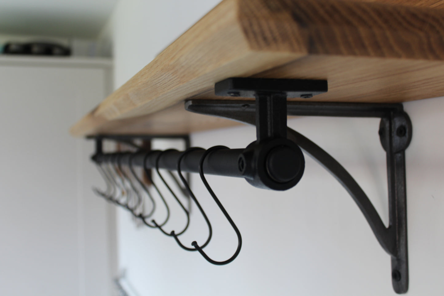 Oak Pot Rack