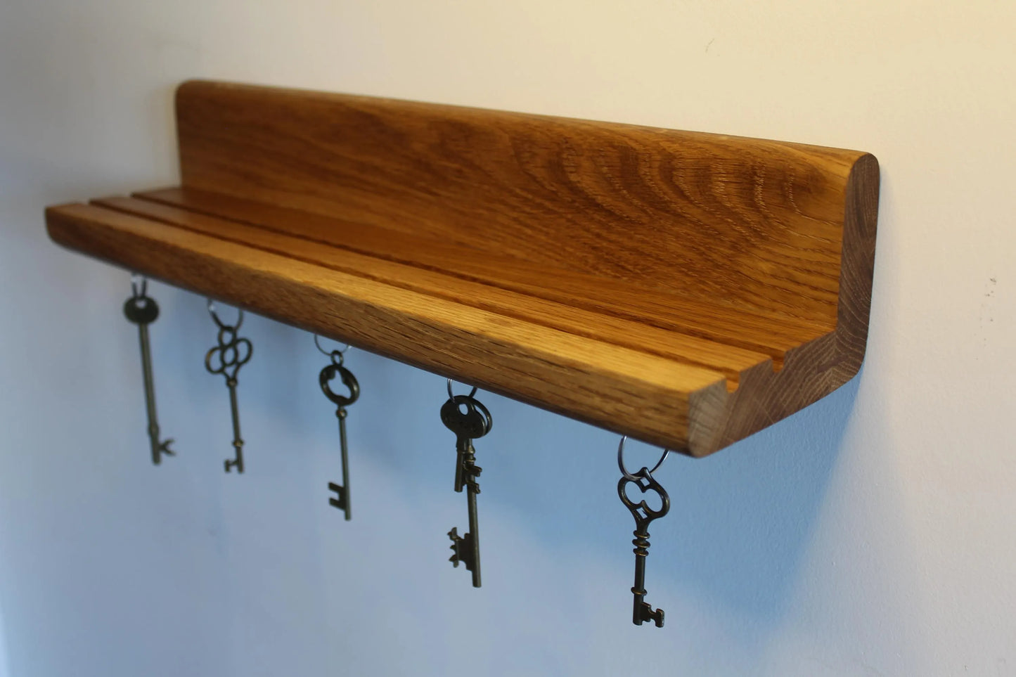 Oak Letter and Key holder