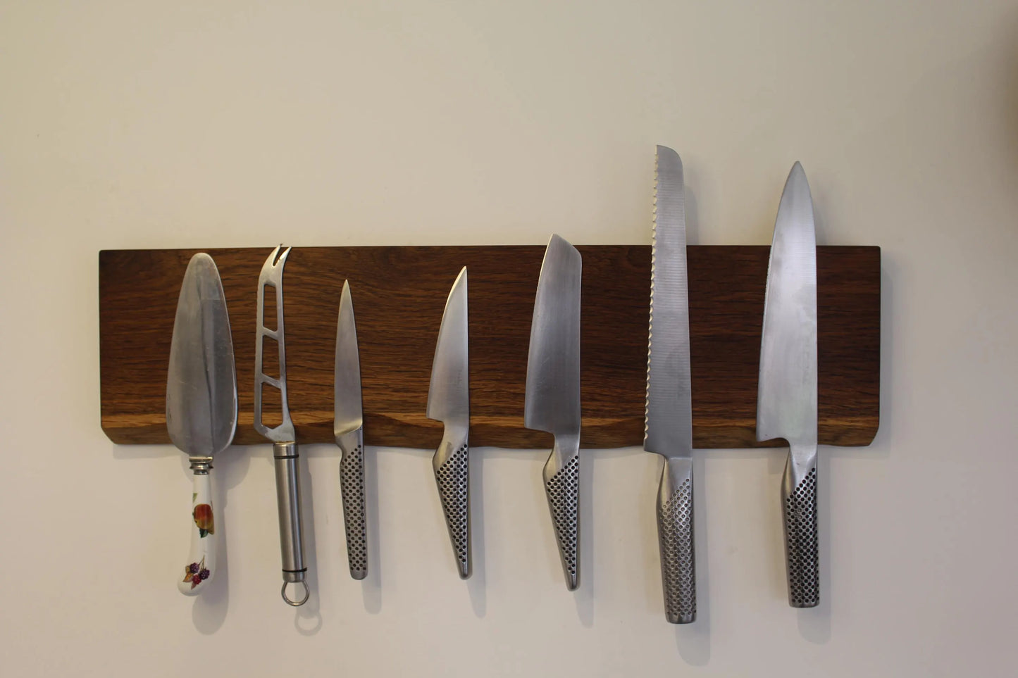 Oak Magnetic Knife Rack
