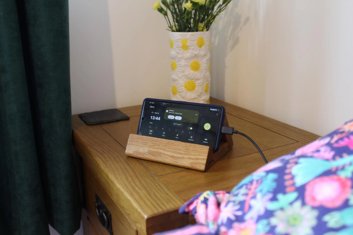 Oak Tablet Stand
