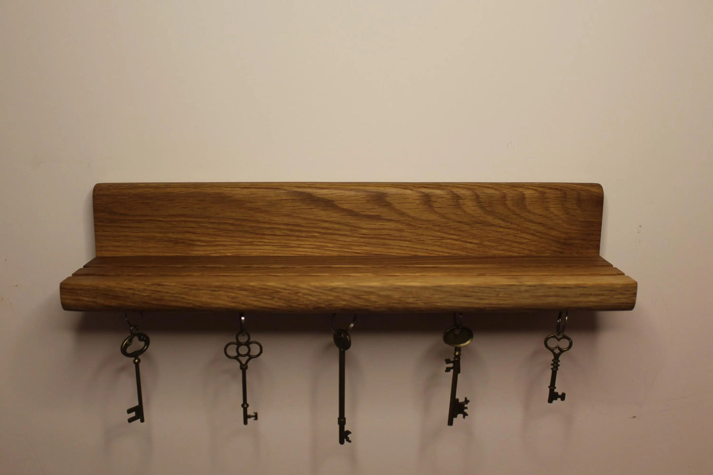 Oak Letter and Key holder