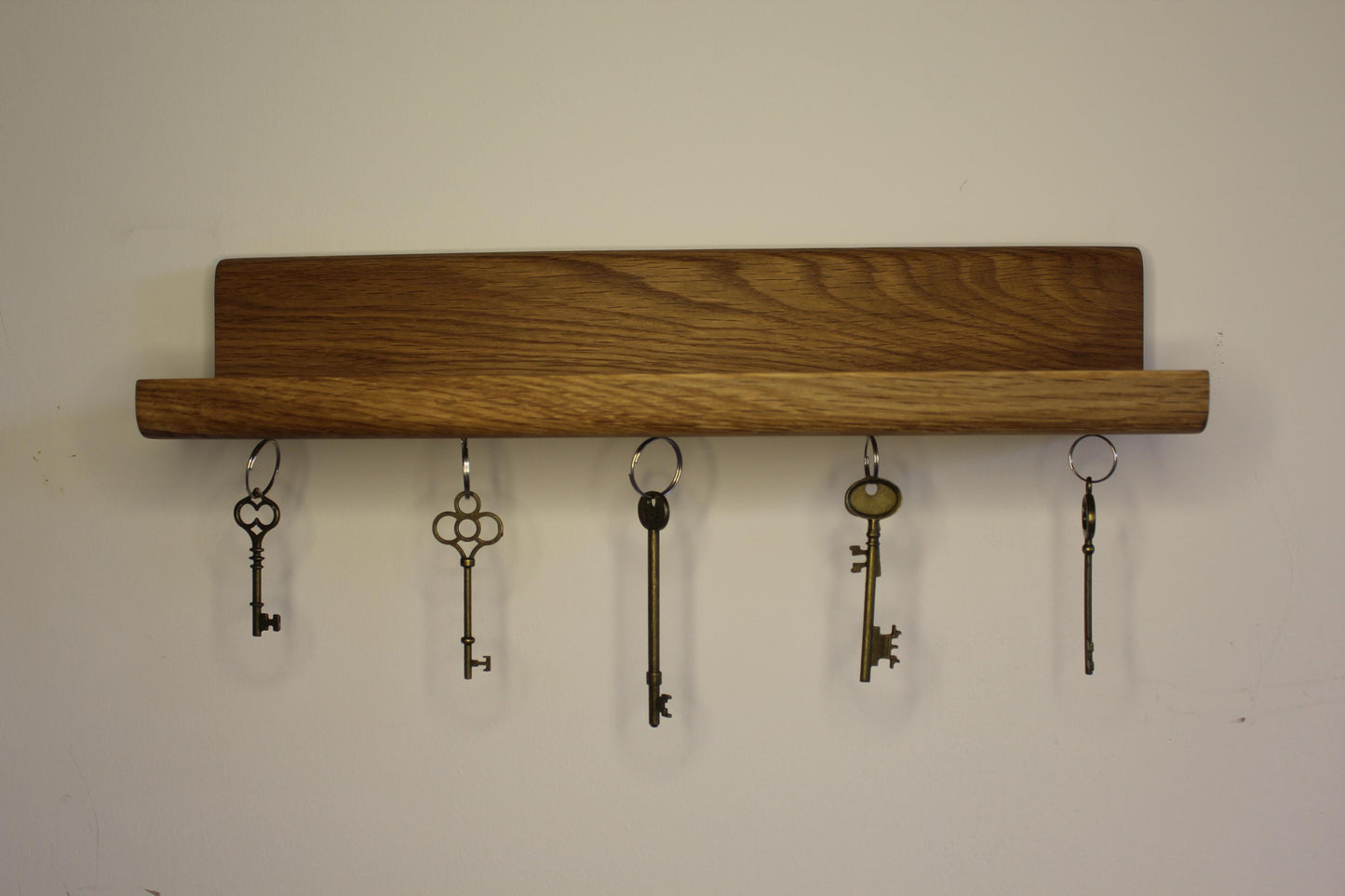 Oak Letter and Key holder