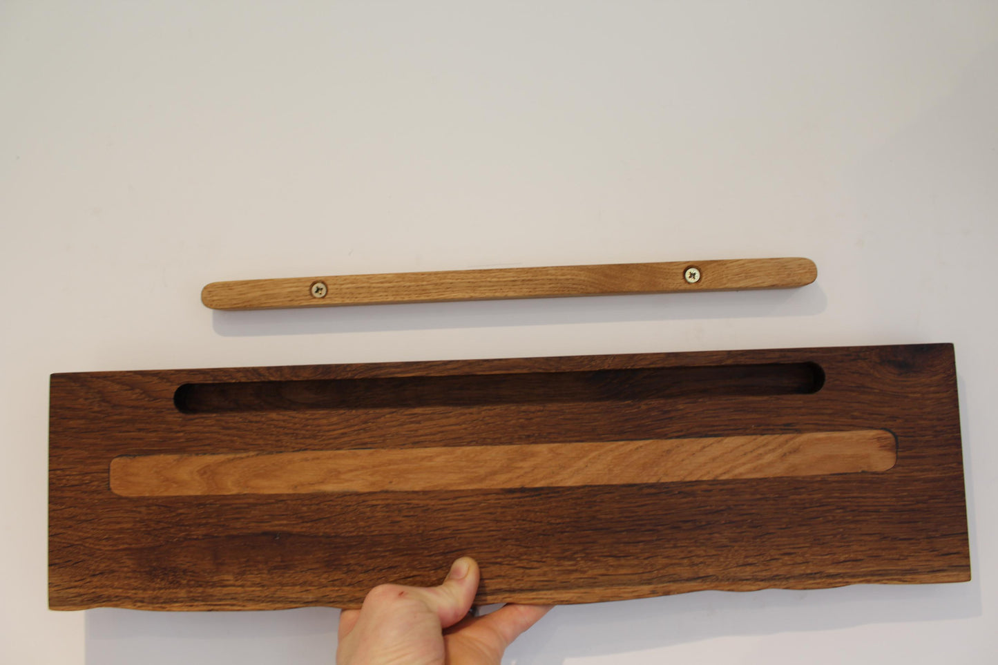 Oak Magnetic Knife Rack