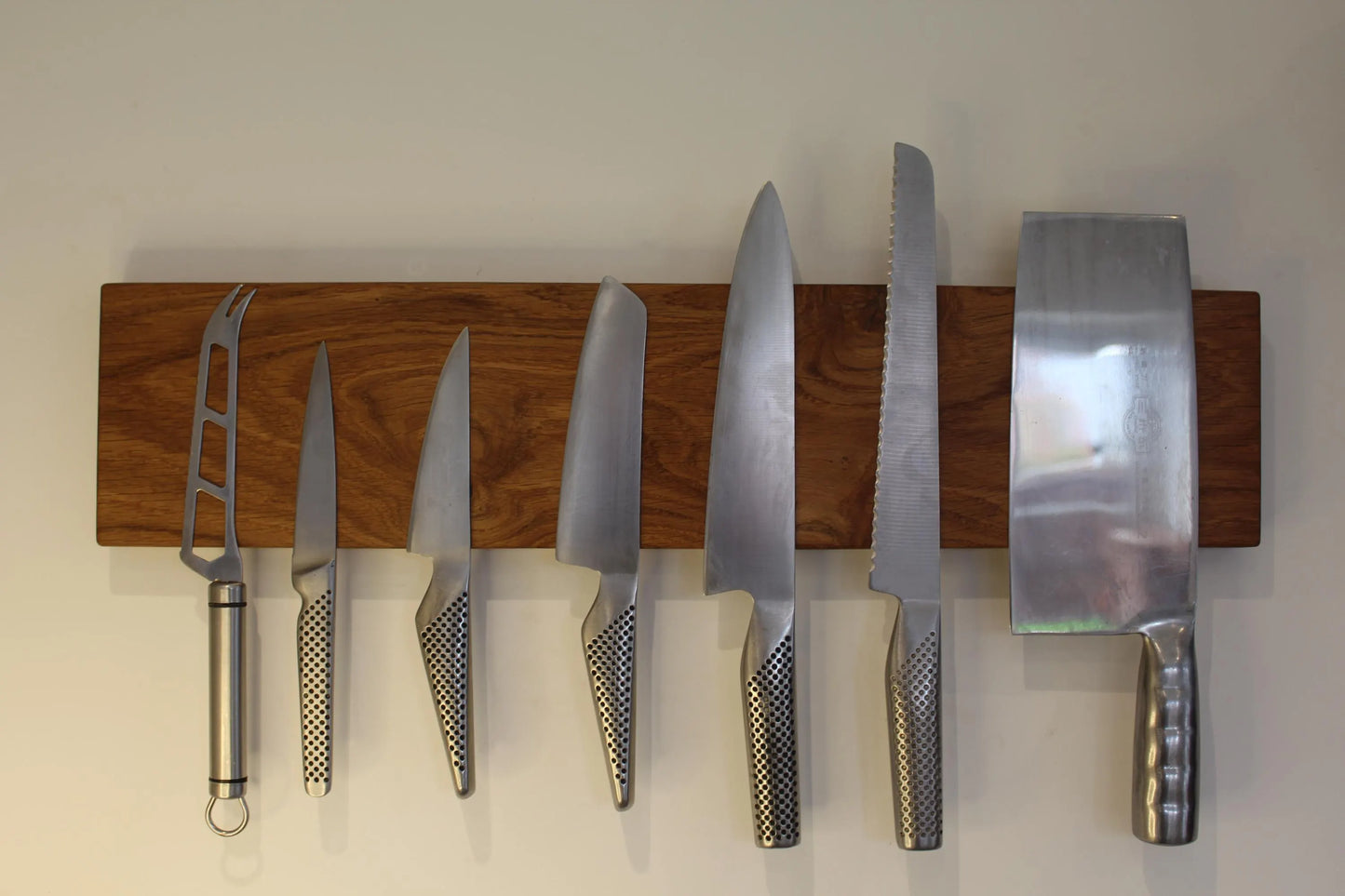 Oak Magnetic Knife Rack